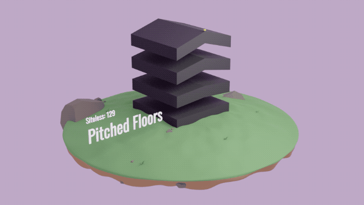 <em>Siteless</em> is a book full of abstract architectural forms. I use it for modeling inspiration. (Personal)